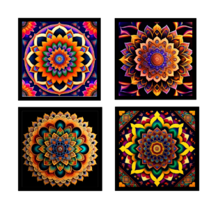 Colorful Floral Mandala Pattern main