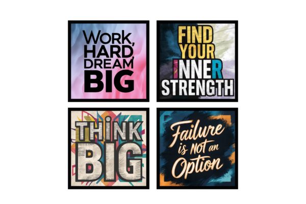 Modern Motivational Quotes Art main