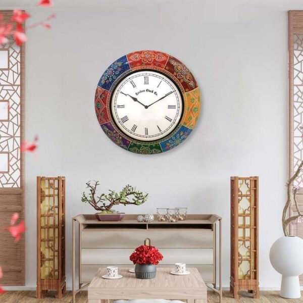 wall clock bohemian brass wall clock 1.jpg