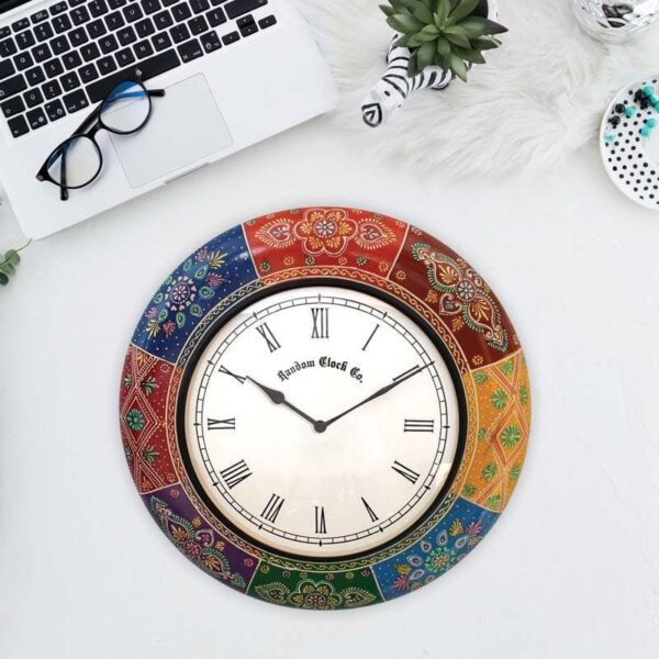 wall clock bohemian brass wall clock 2.jpg