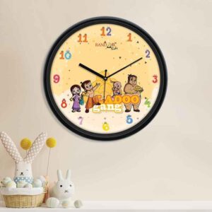 wall clock chhota bheem friends wall clock orange 1.jpg