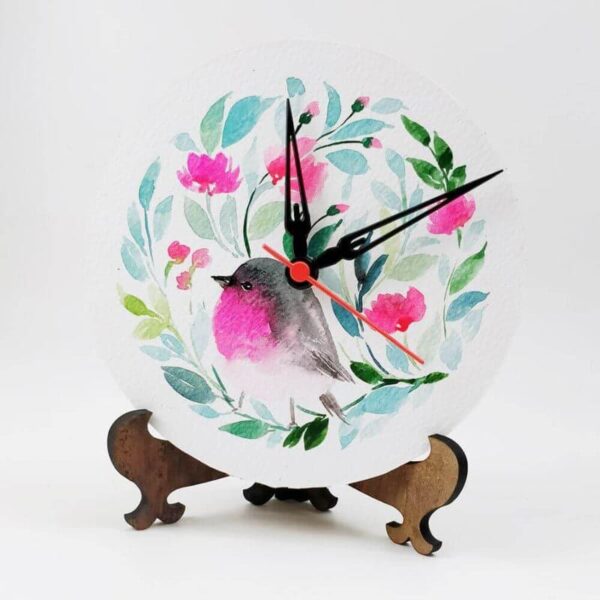 wall clock garipa flora table clock 2.jpg