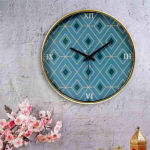 wall clock geometric pattern diamond wall clock 1.jpg