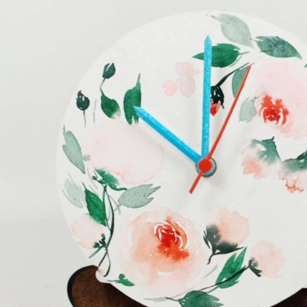 wall clock halo pastel flora table clock 2.jpg