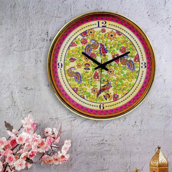 wall clock kalamkari wall clock 1.jpg