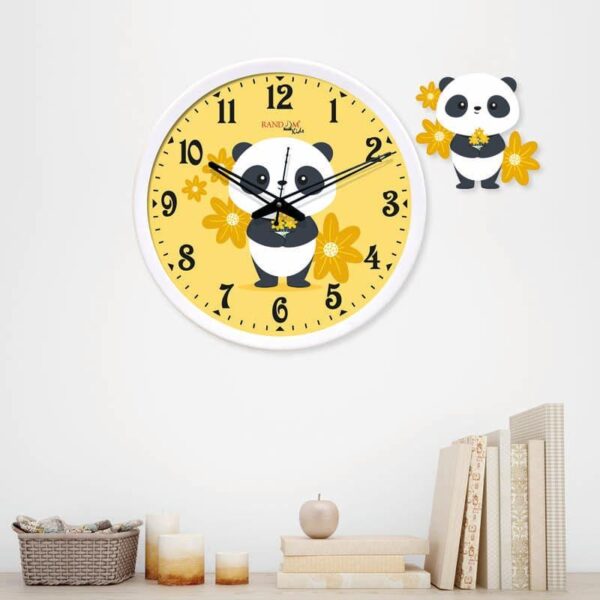 wall clock panda bloom wall clock 1.jpg