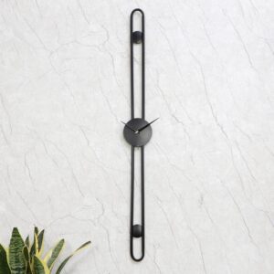 wall clock stripe story wall clock black 1.jpg