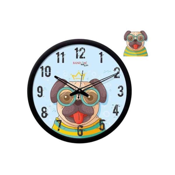 wall clock the pug woof wall clock 2.jpg