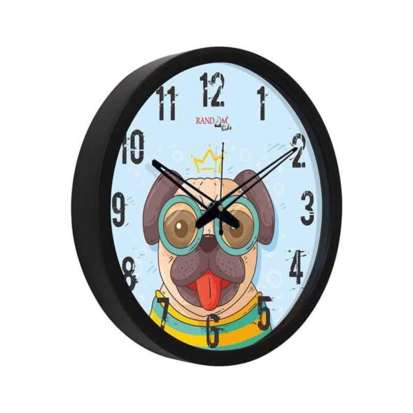 wall clock the pug woof wall clock 3.jpg