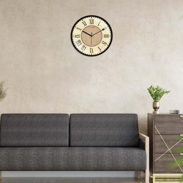 wall clock the roman charm wall clock beige 1.jpg