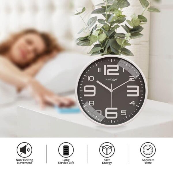 wall clock urban edge silent wall clock chocolate 3.jpg